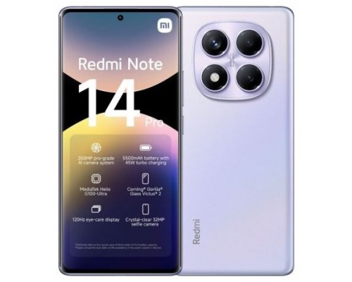 XIAOMI Redmi Note 14 PRO 6,67" 256GB 8GB Purple